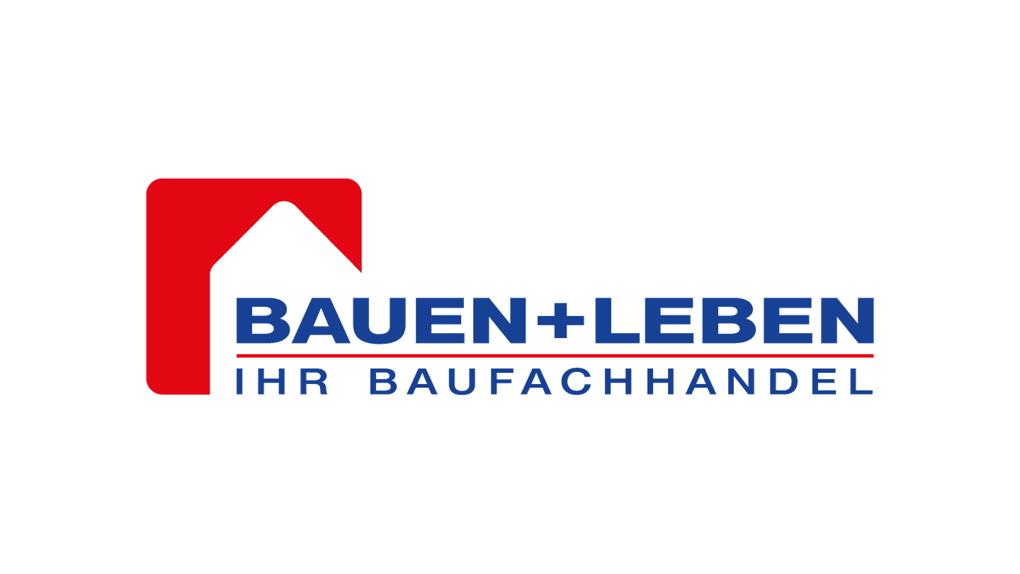 Logo BAUEN+LEBEN Baustoffhandel